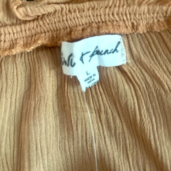 Crop Top Junior Large Peach Kiwi + Punch New With Tags - Picture 4 of 4